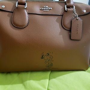 Limited Snoopy Coach Edition mini Bennett Bag